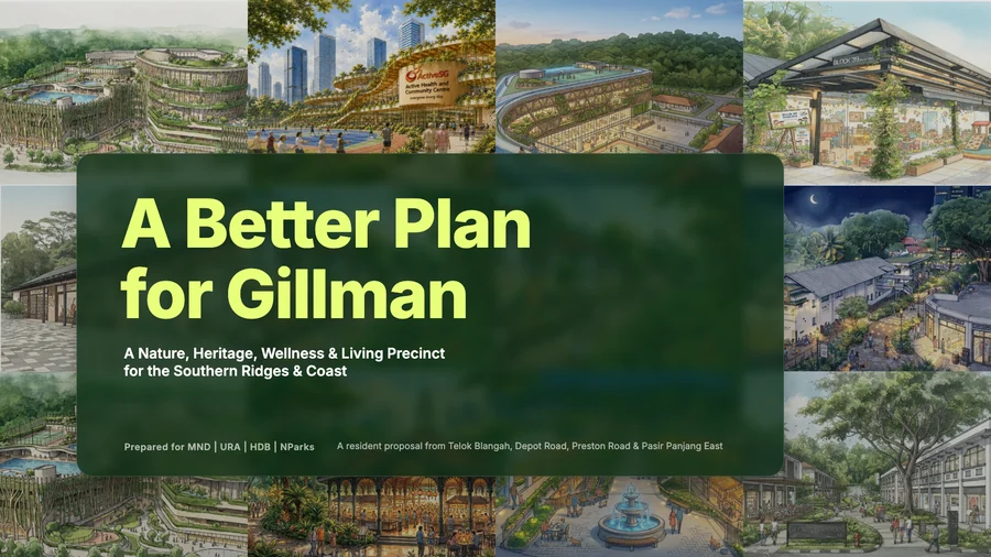 Cover of A Better Plan for Gillman, the residents&rsquo; proposal